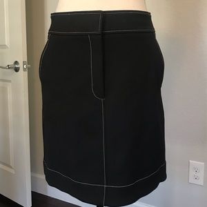 DVF Black pencil skirt